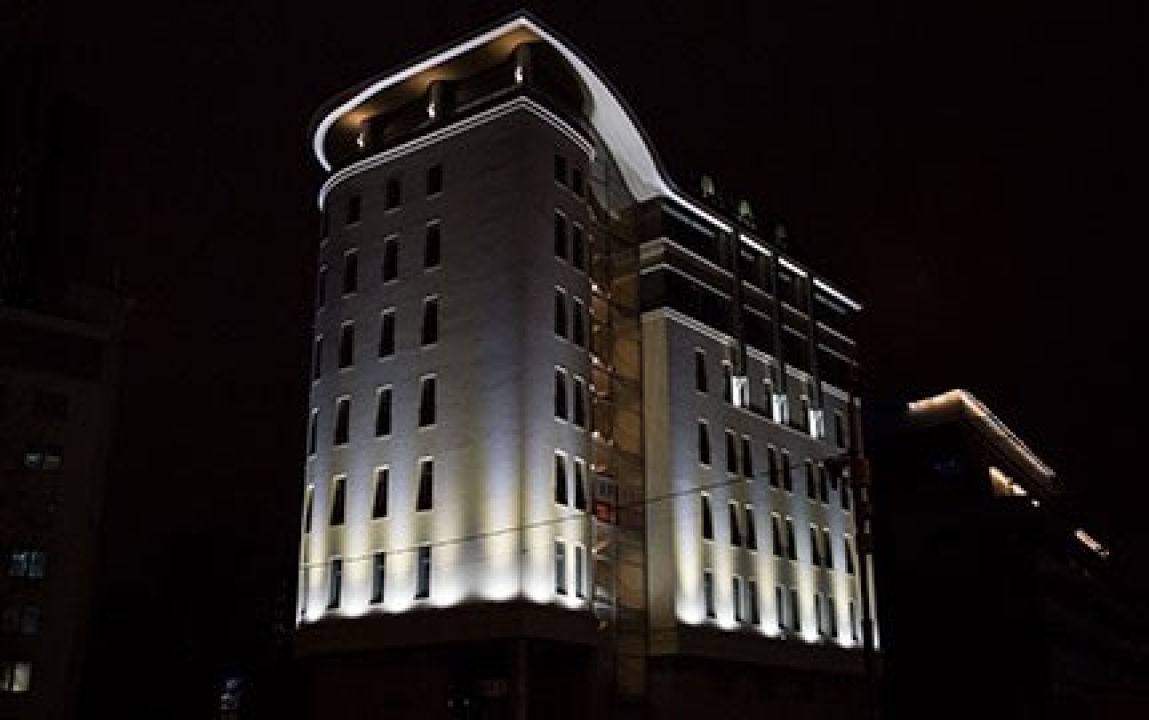 Архитектурная подсветка дома "Щепкино"